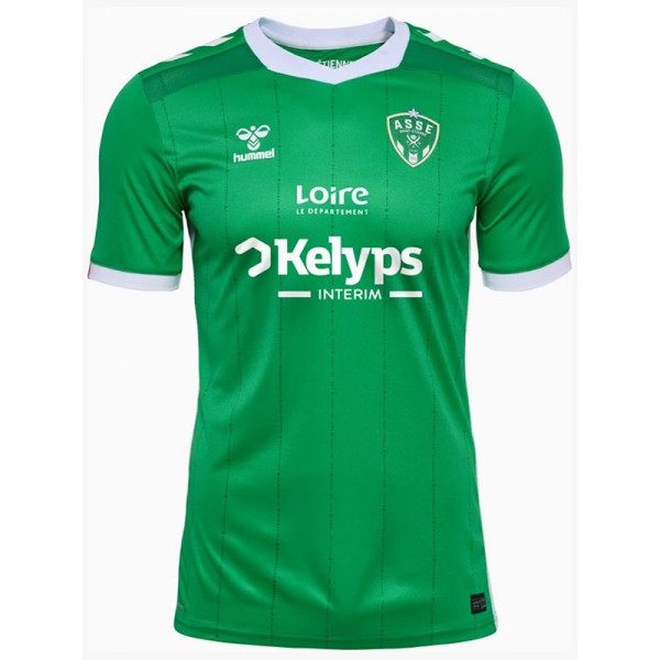 ASSE maillot domicile saint etienne uniforme de football adulte kit de vêtements de sport pour hommes haut de football chemise 2024-2025